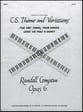 C.S. Theme and Variations piano sheet music cover